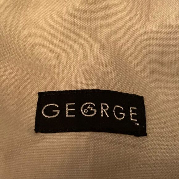 🔥❤️🔥 Men’s George Gray Pleated Slacks Cuffed Legs EPC 36” x 30” - Picture 10 of 11